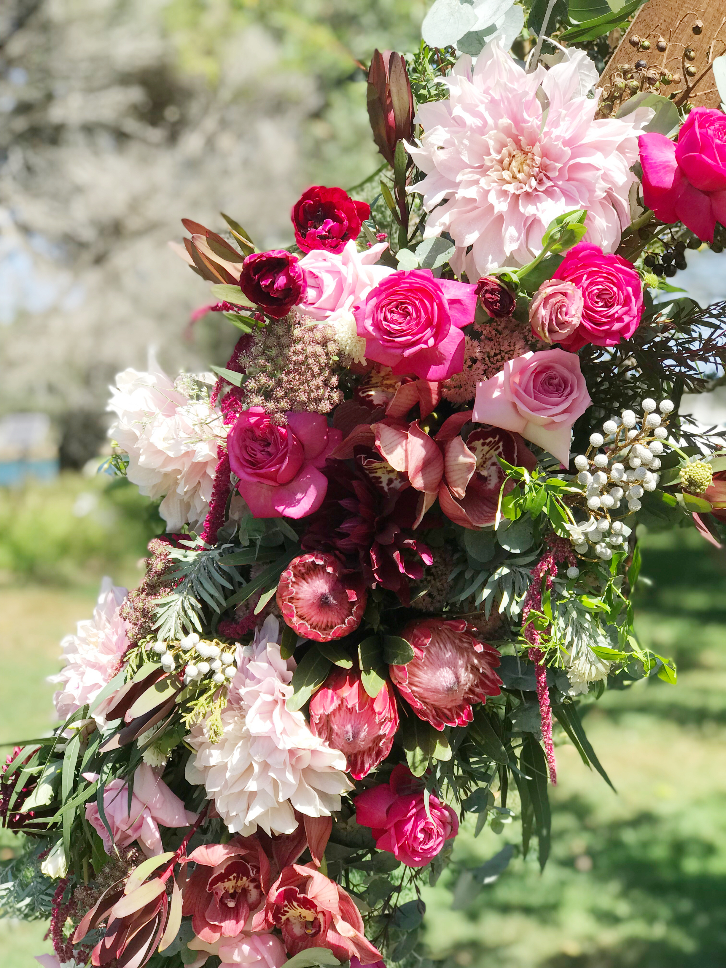 arch flowers