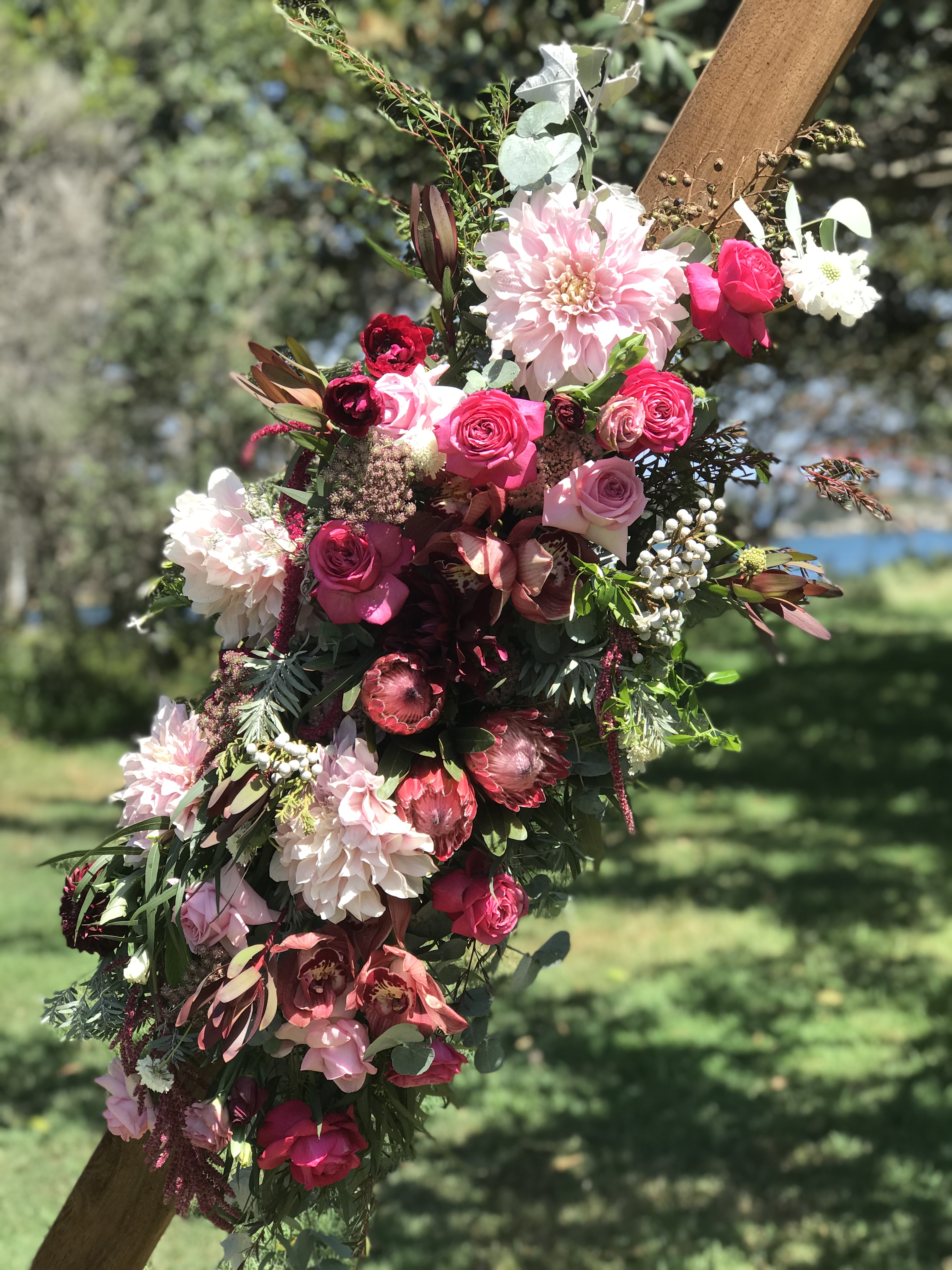 arch flowers