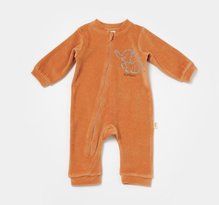 Küçük resim: Velvet Footed Romper