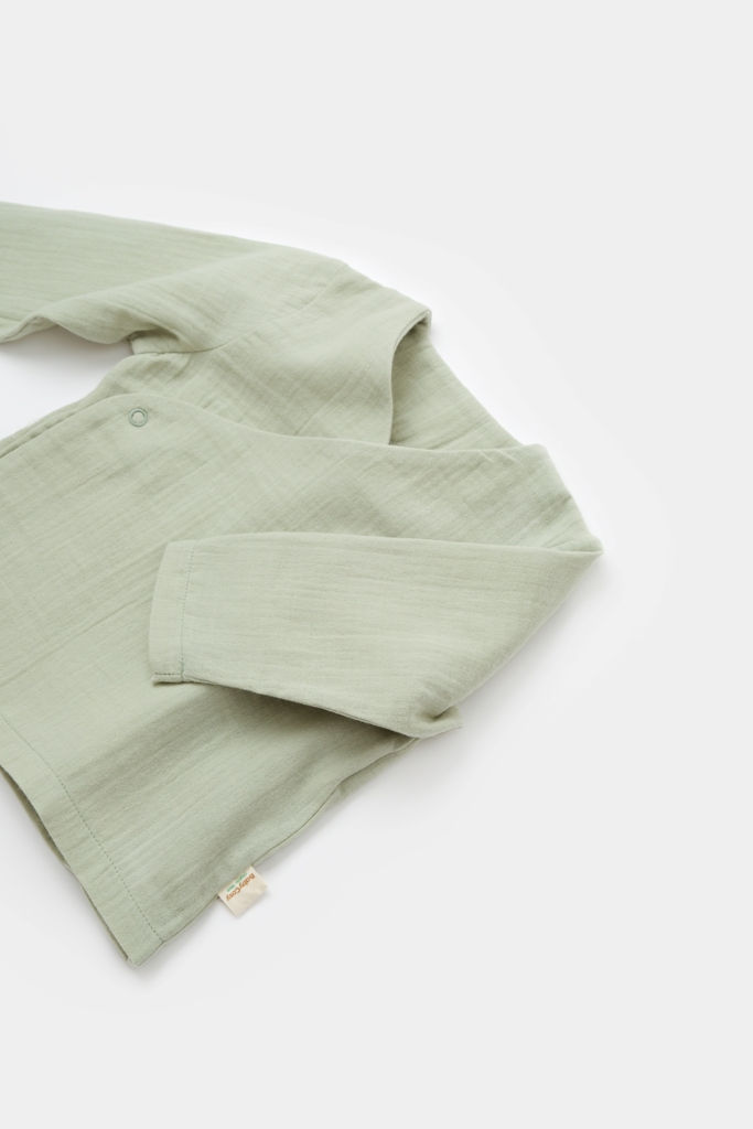 Thumbnail: Double Breasted Long Sleeve Tshirt&Pant Set