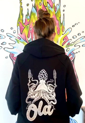 Hoptopus Pull Over Hoodie | Ola Brew
