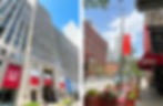 Neocon Chicago en el Merchandise Mart, banners Neocon en la ciudad de Chicago