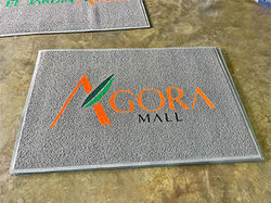Agora Mall custom Supermat 500 entrance logo mat