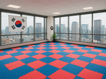 Piso de Taekwondo en Dojang