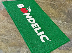Bondelic Repostería custom logo entrance mat