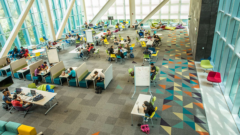 Alfombras modulares Interface en el Instituto Tecnológico de Monterrey