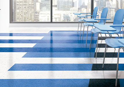 Piso de vinil compuesto Armstrong VCT Standard Excelon Imperial Texture