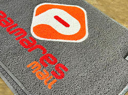 Palmarés Mall custom logo entrance mat