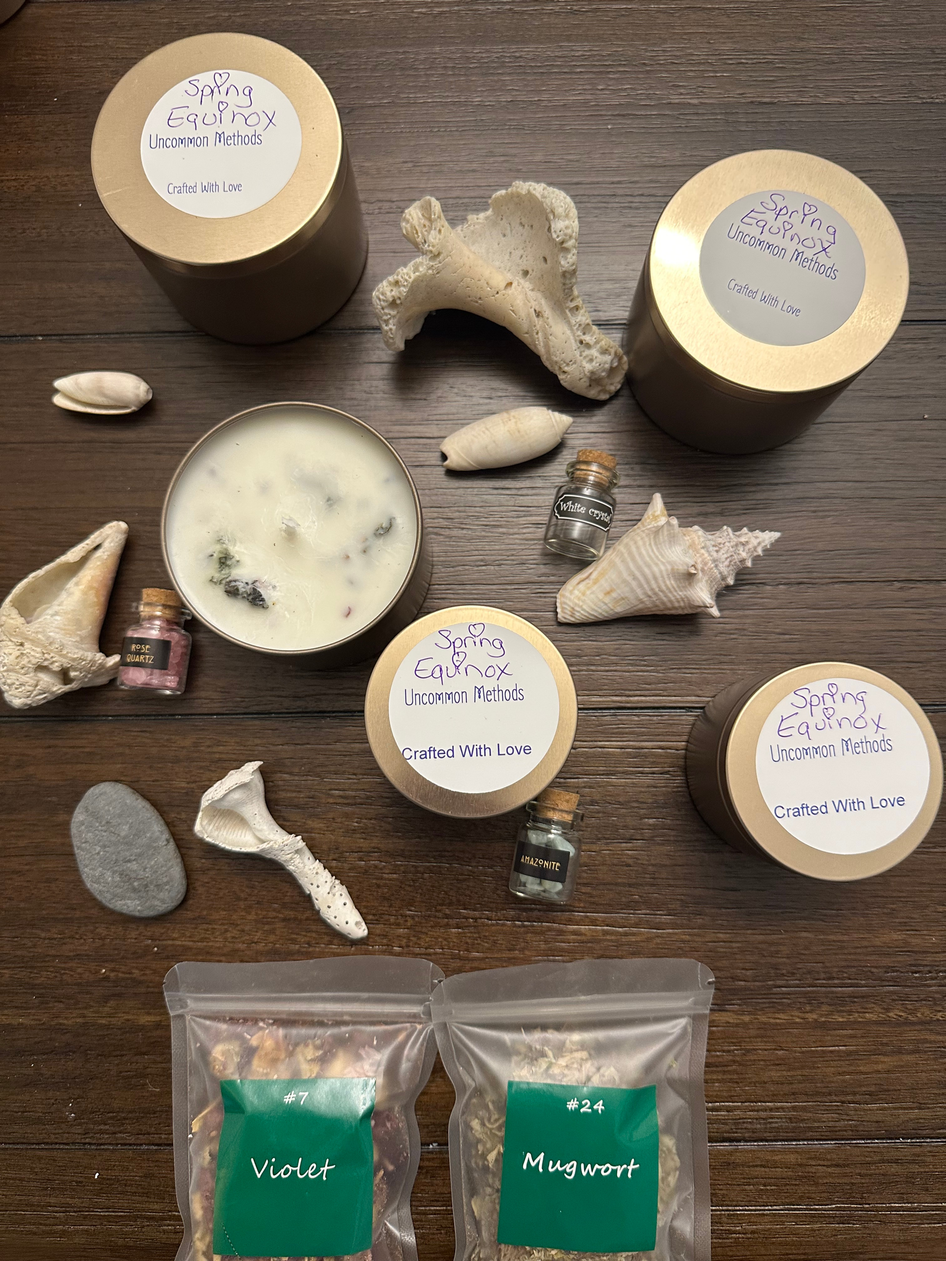 Spring Equinox-Infused Candle Collection