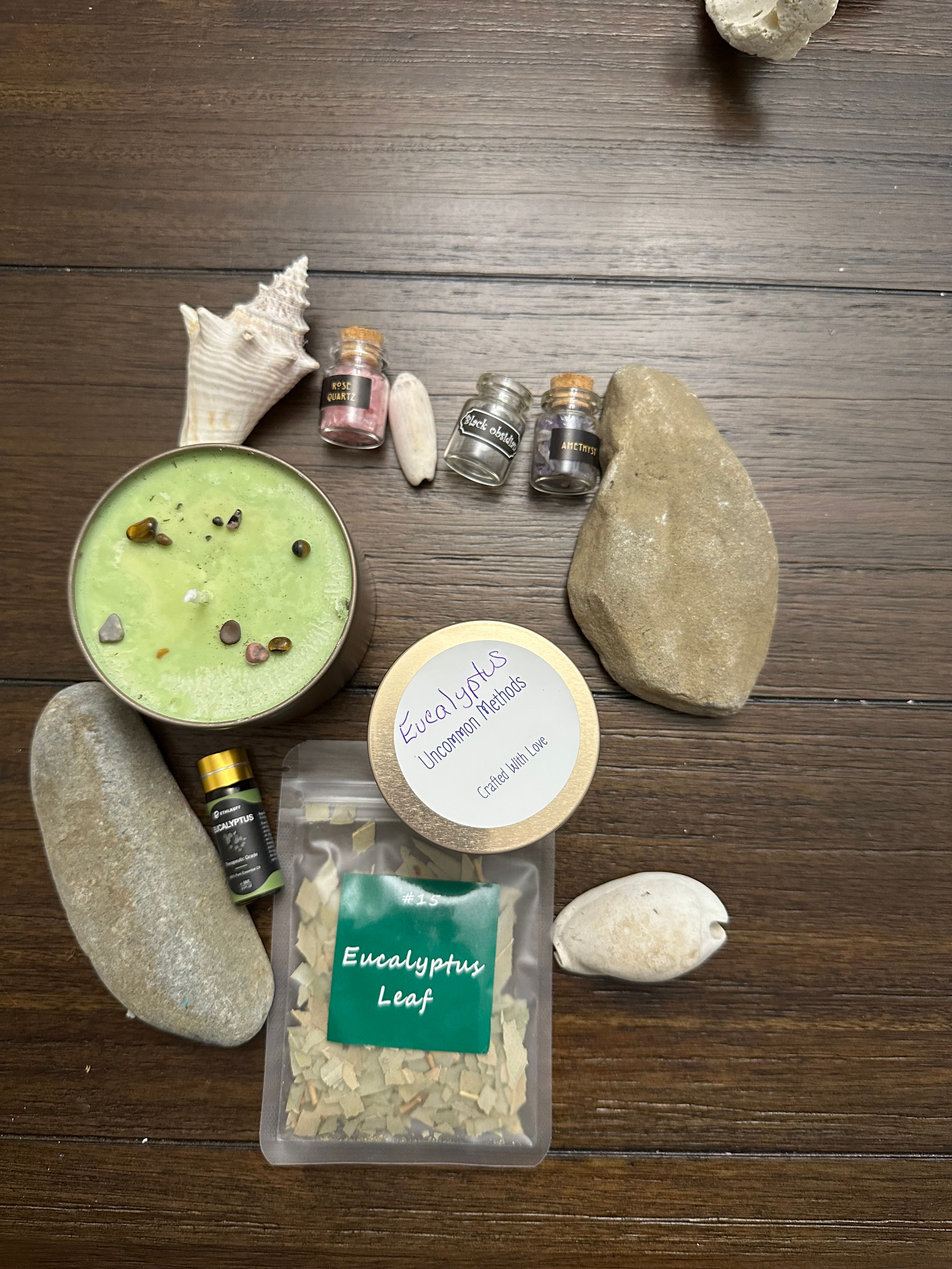 Eucalyptus -Infused Candle Collection