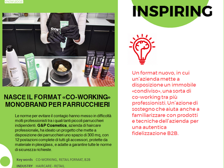 Nasce il format «co-working» monobrand per parrucchieri