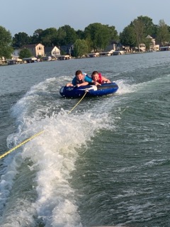 tubing at indian lake nazarene camp
