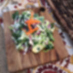 Kale and Brussel Coleslaw