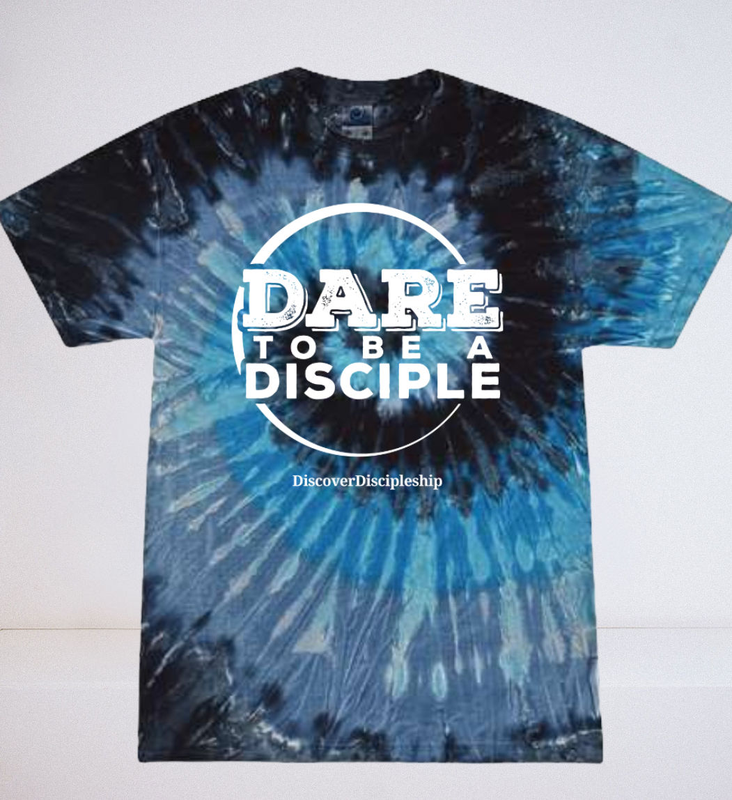 Dare To Be A Disciple Tie-Dye T-Shirt