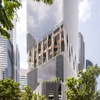 CapitaSpring — Khi rừng nhiệt đới mọc thẳng đứng giữa trung tâm tài chính Singapore