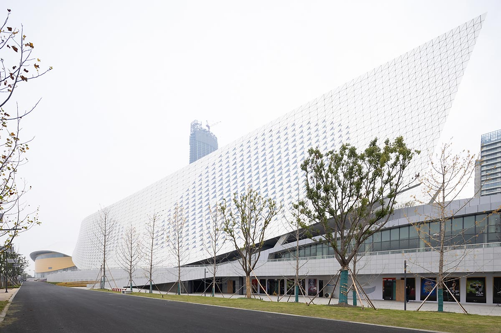 SUZHOU BAY CULTURAL CENTER – DẢI RUY BĂNG KẾT NỐI TRỜI, NƯỚC VÀ CON NGƯỜI