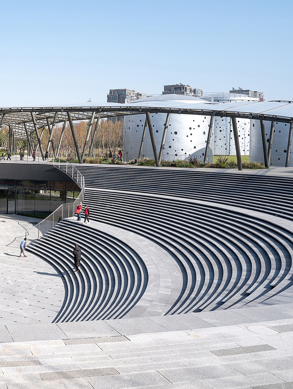 𝗛𝗮𝗻𝗴𝘇𝗵𝗼𝘂 𝗫𝗶𝗮𝗼𝗵𝗲 𝗣𝗮𝗿𝗸 | Thiết kế bởi Kengo Kuma & Associates