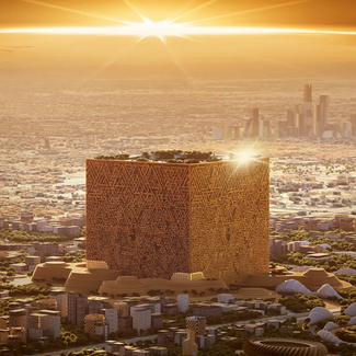 The Mukaab: Tòa nhà hình lập phương khổng lồ ở Ả Rập Saudi có thể chứa 20 tòa Empire State bên trong