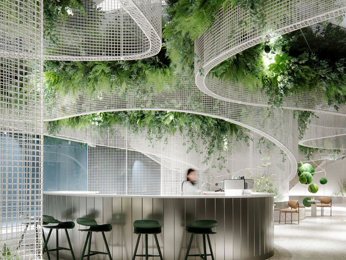 Vista Coffee Shop / Karvone Design