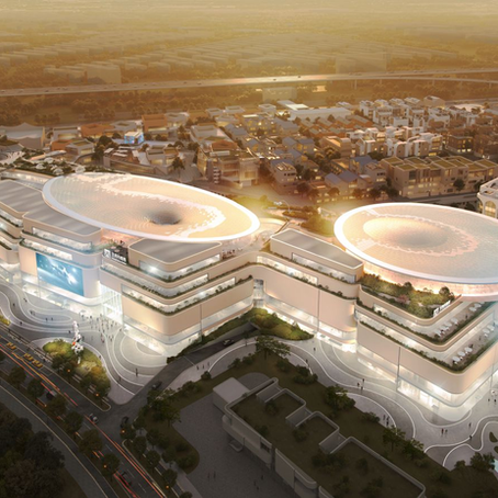 An immersive mixed-use urban oasis in Tongzhou by Aedas