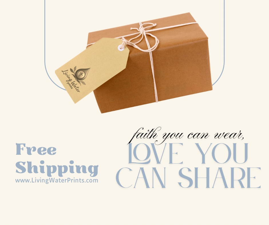 Illustration Free Shipping Living Water Prints Christian Online Store