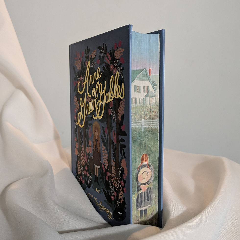 Anne of Green Gables 🍃 Fore-edge painting 