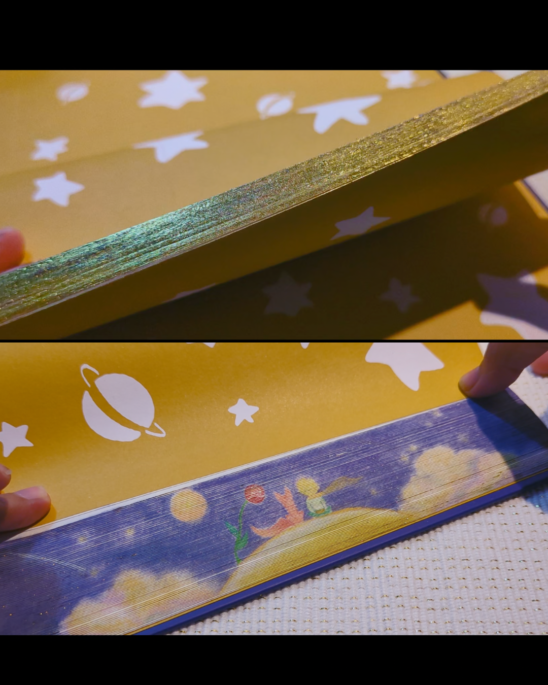 The Little Prince โ Hand-Painted Vanishing Fore-Edge Art