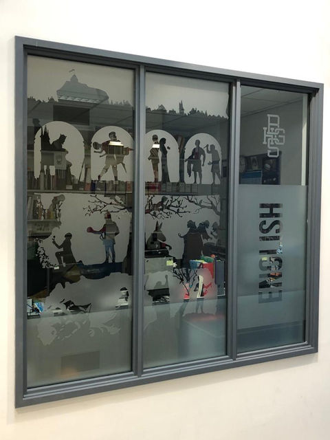 History window graphics for schools, colleges and universities. Images of historical events.
