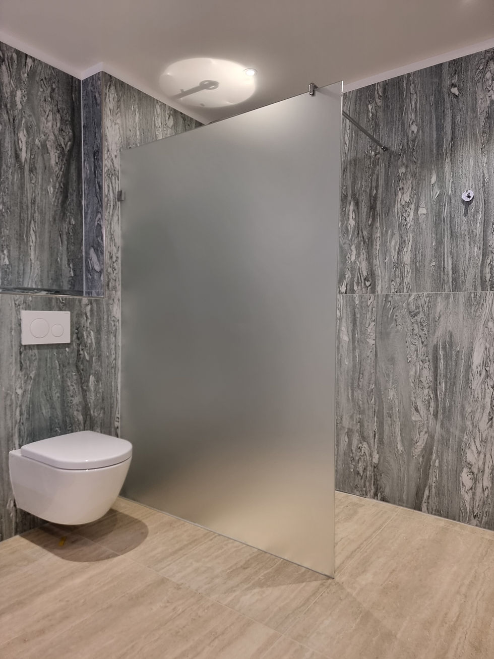Walk in Dusche Satinato