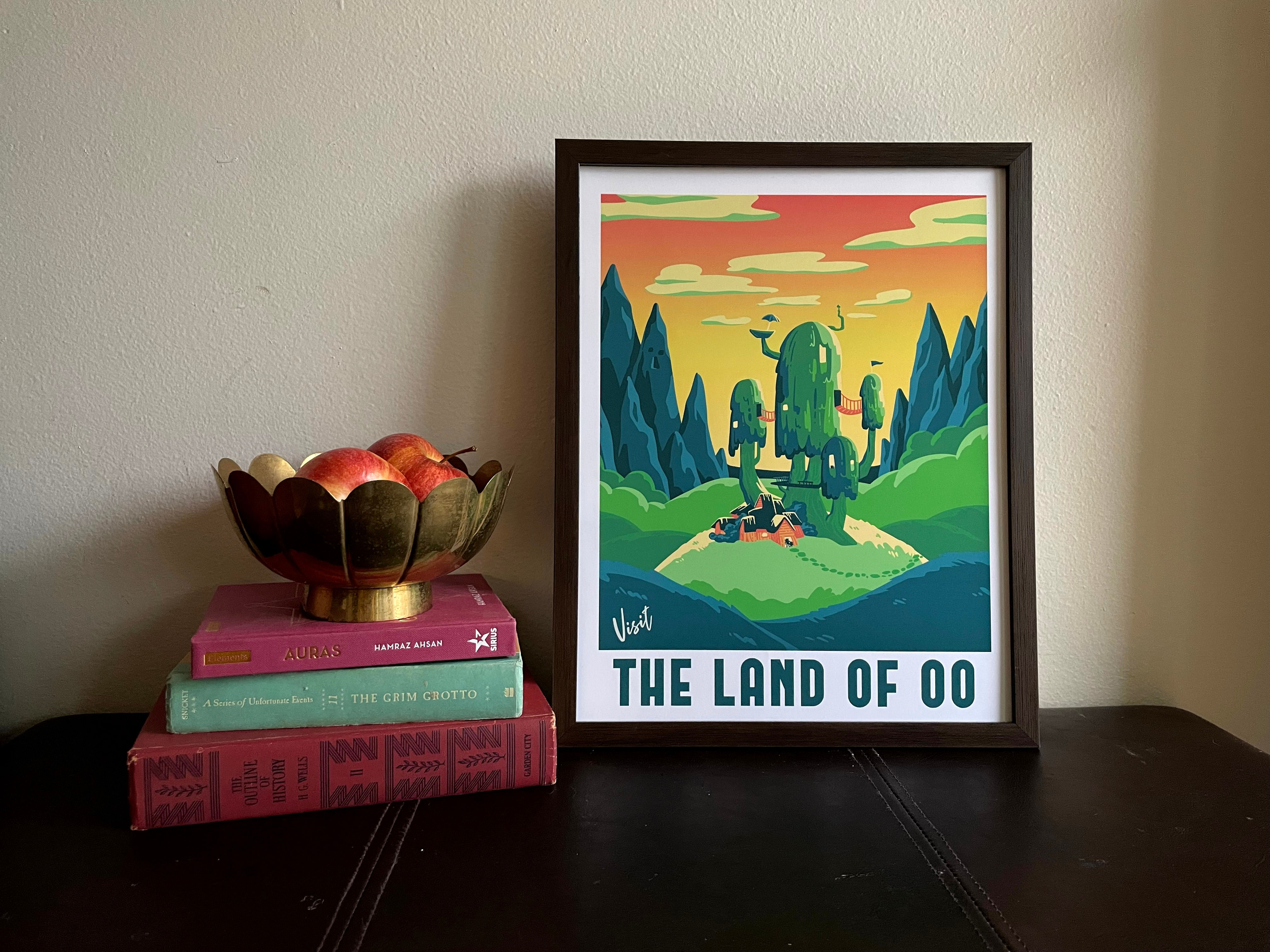 Adventure Time Destination Poster