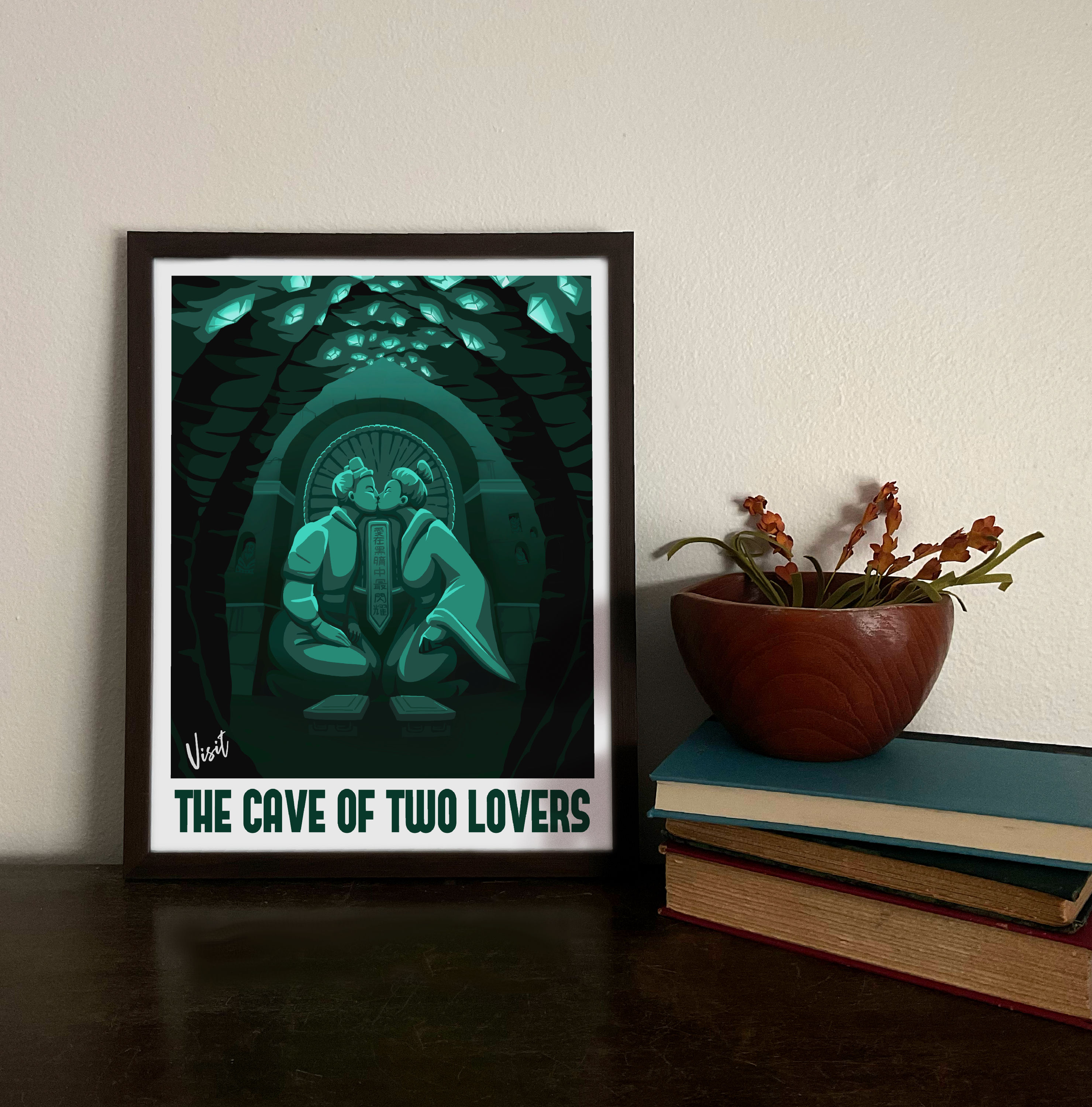Cave of Two Lovers Print