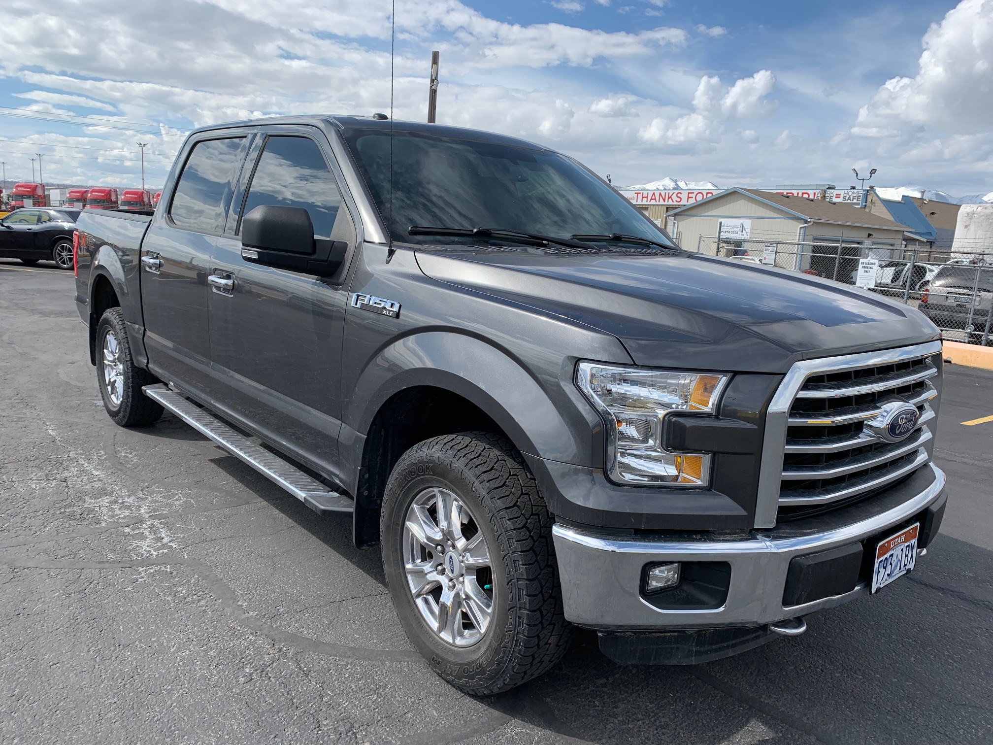 2015 FORD F150 GRAY B43033 | gbleasing