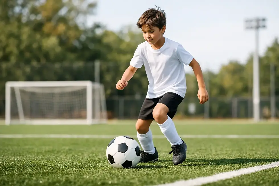 Grama sintética esportiva para futebol em polietileno