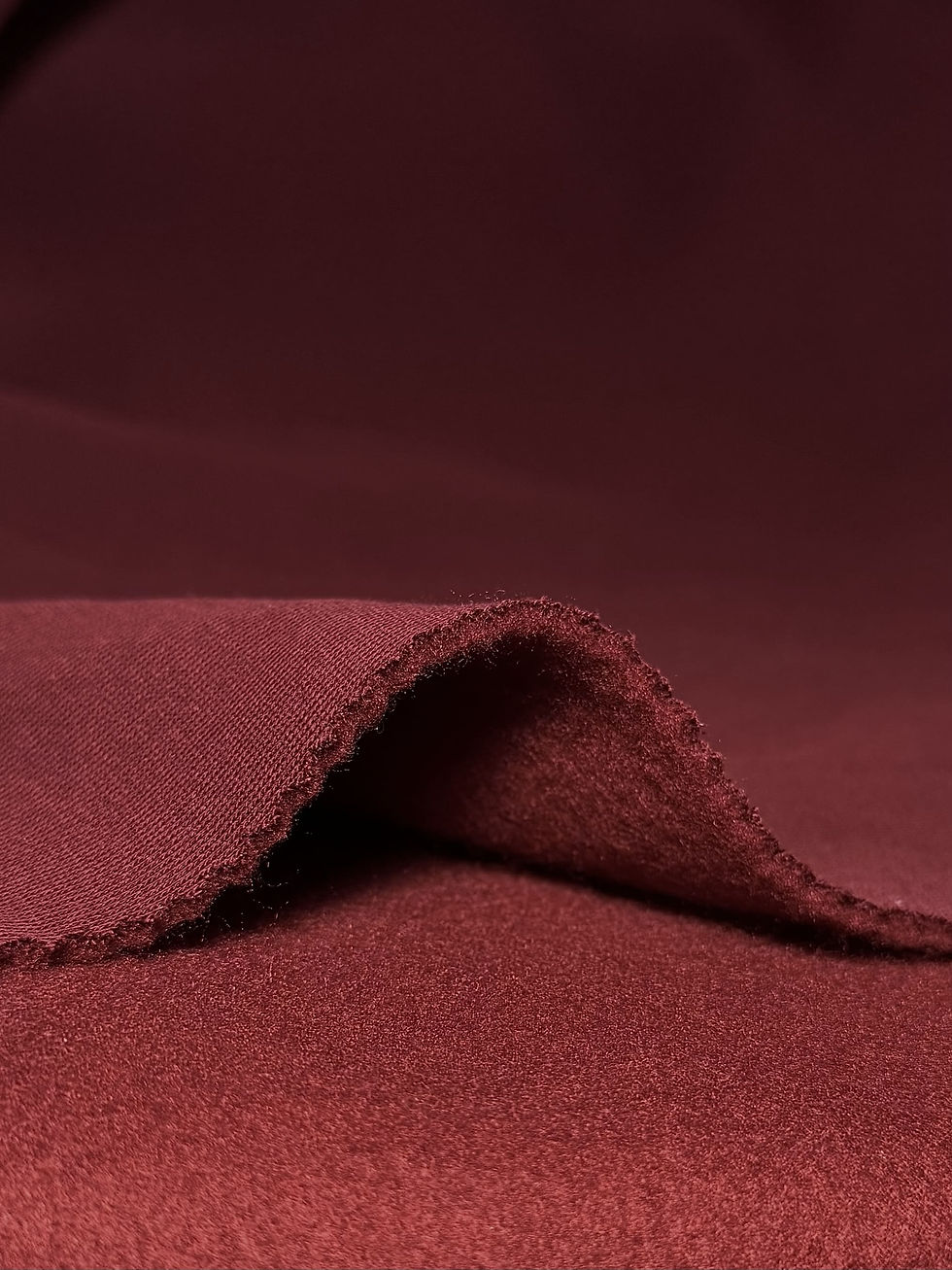 Тринитка пен'є з начосом_Бордо_310 г/м2 для пошиття комфортного одягу