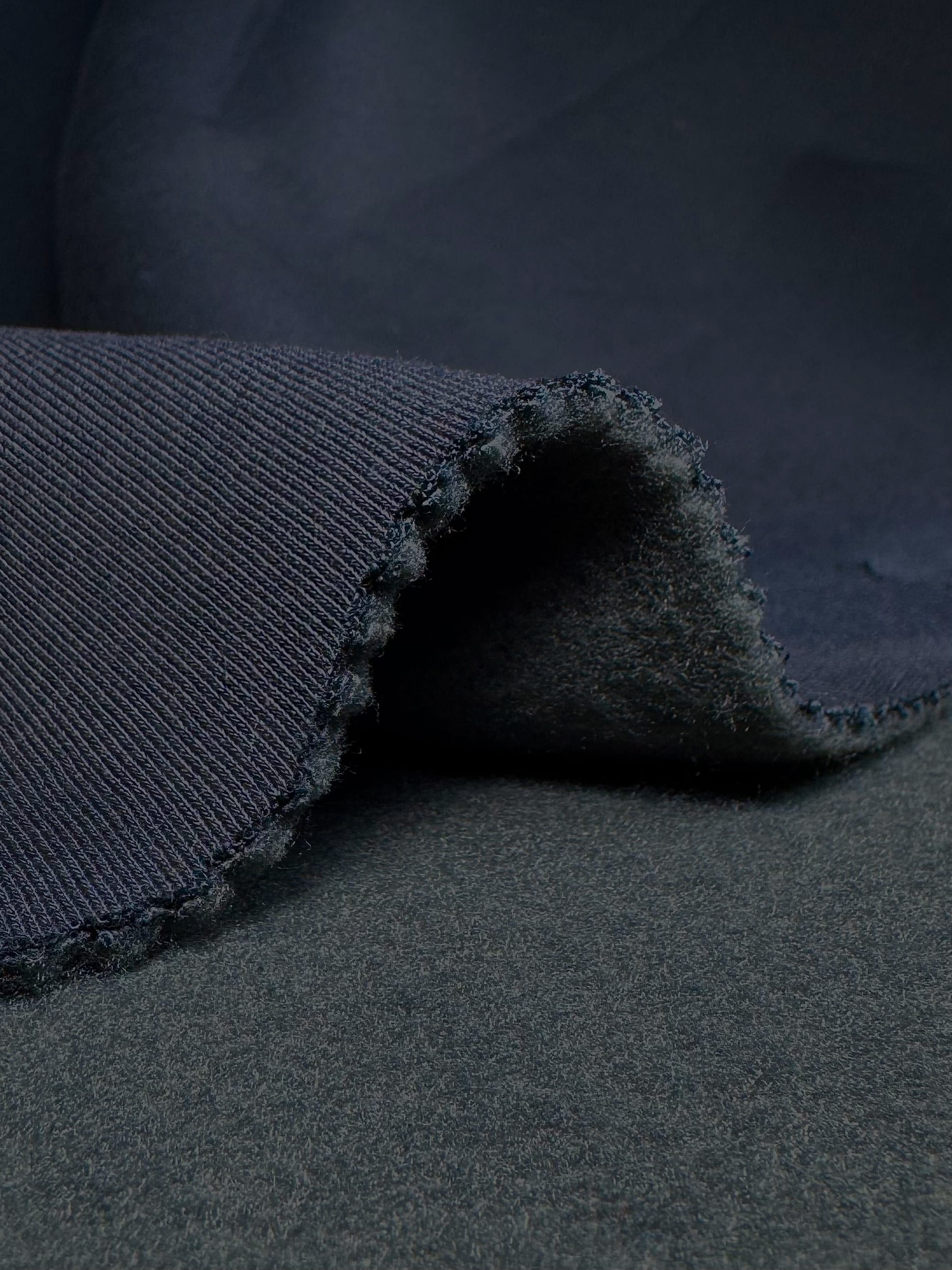 Тринитка пен'є з начосом_Фуме (темно-сірий)_310 г/м2 для пошиття комфортного одягу