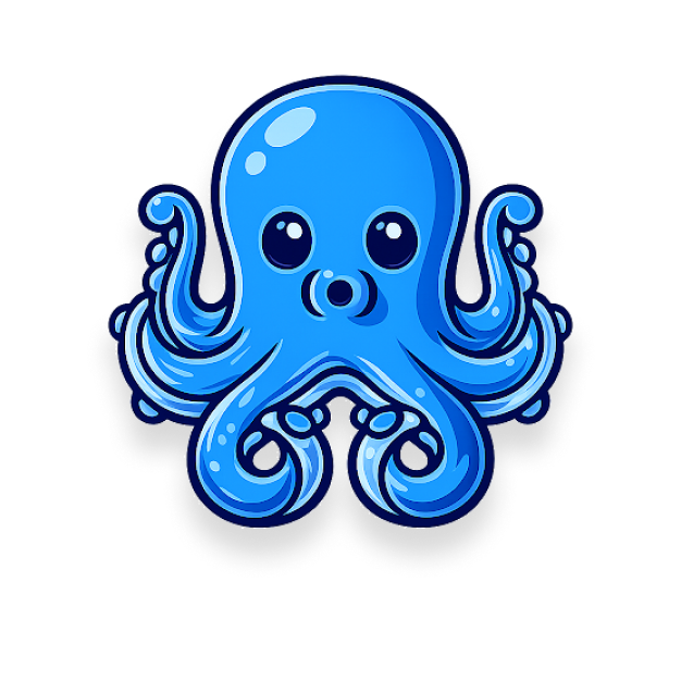 Filesquid Mascot