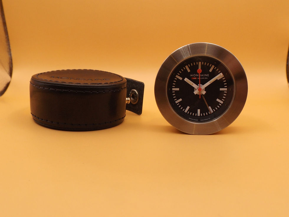 Thumbnail: Mondaine alarm clock