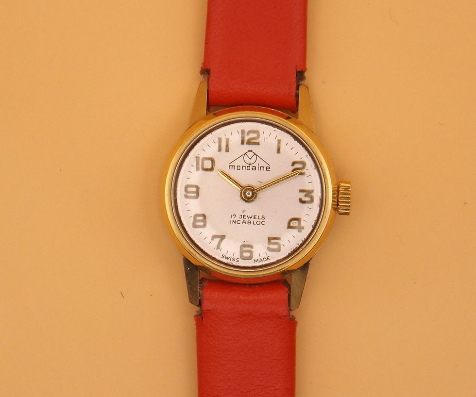 Thumbnail: Mondaine Ladies Manual Wound Watch