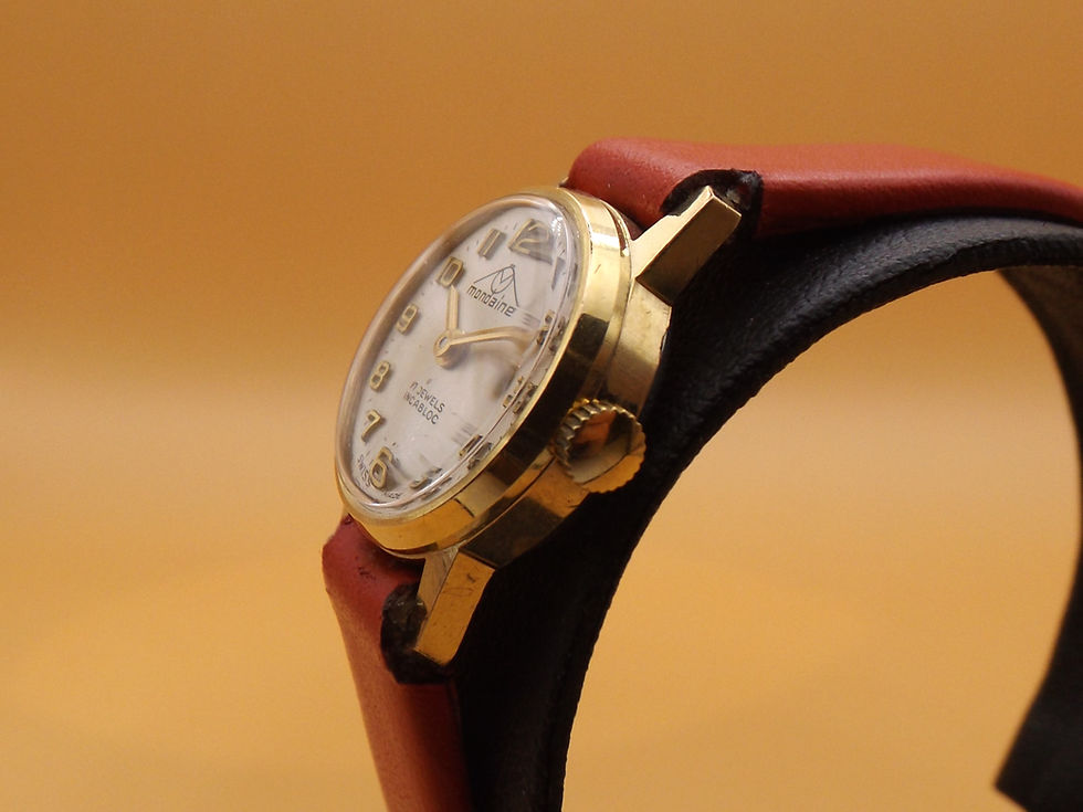 Thumbnail: Mondaine Ladies Manual Wound Watch