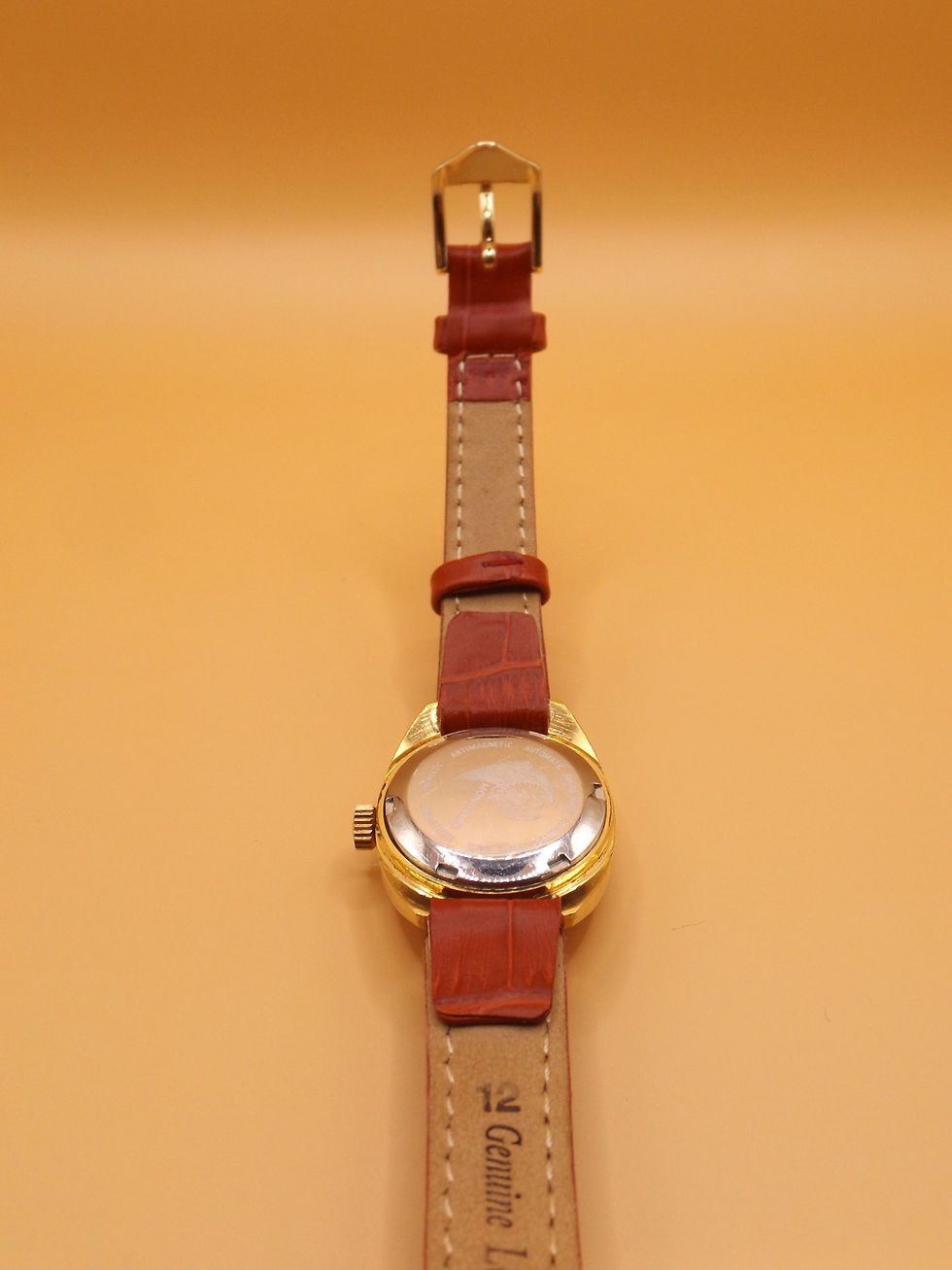 Thumbnail: Mondaine Ladies Automatic on Red Strap