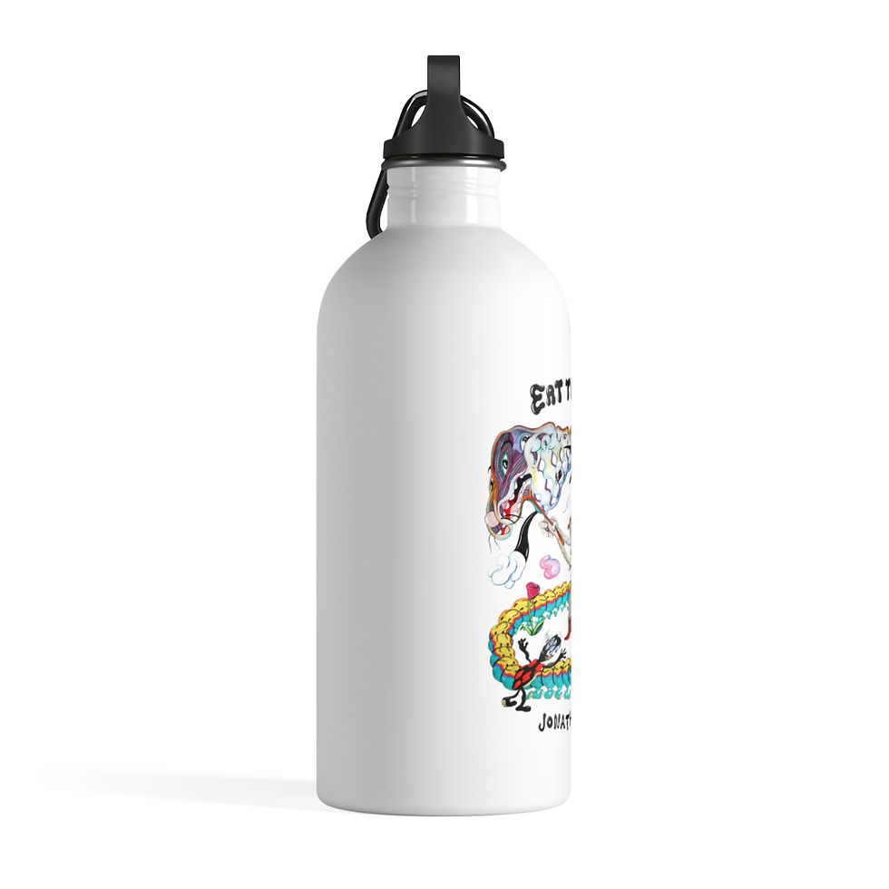 Thumbnail: Eat the Worm Stainless Steel Water Bottle