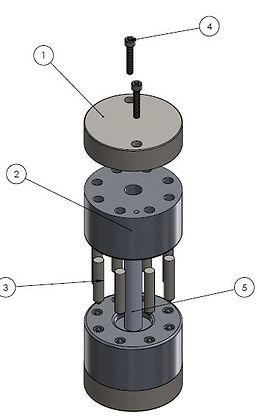 Ball Staking tool for Aerospace Bearings