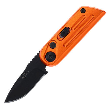 Bear Bold Act 14 1.9" BL/PL Clip Point Orange
