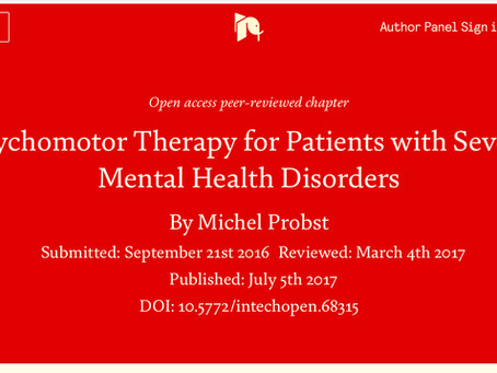 Amazing article which explain Psychomotor therapy !