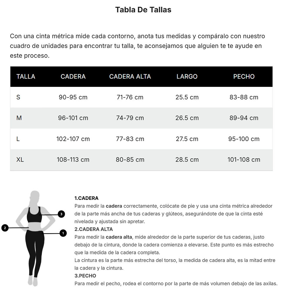 Miniatura: Lycra Negra Larga Pretina Alta