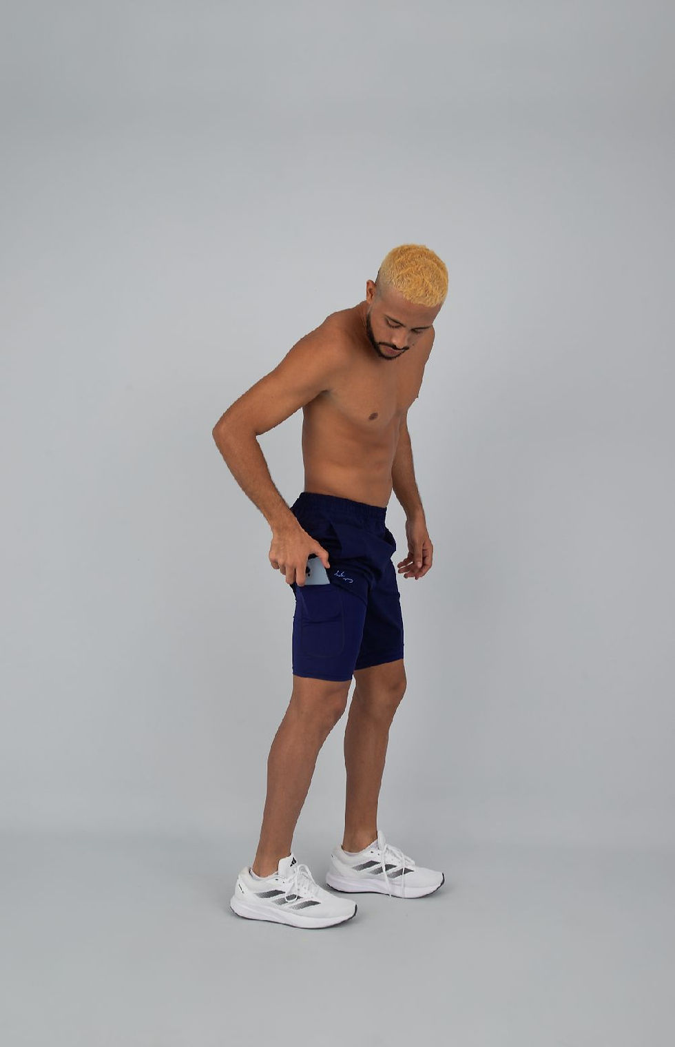 Miniatura: Pantaloneta Con Licra Hombre