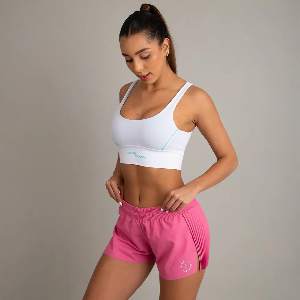 Miniatura: Short Running Termo Sellado Rosa