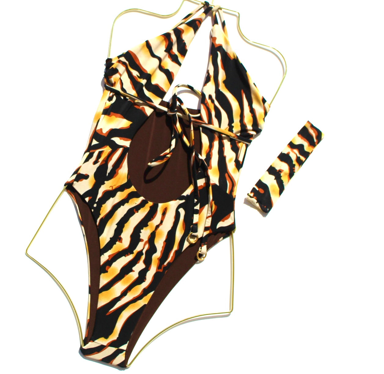 Lolla Tiger Print One Piece Swimsuit