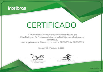Portfólio controle de acesso corporativo