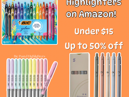 Best Deals on Pens and Highlighters for Note-Taking: Perfect for Students, Professionals, and Creatives